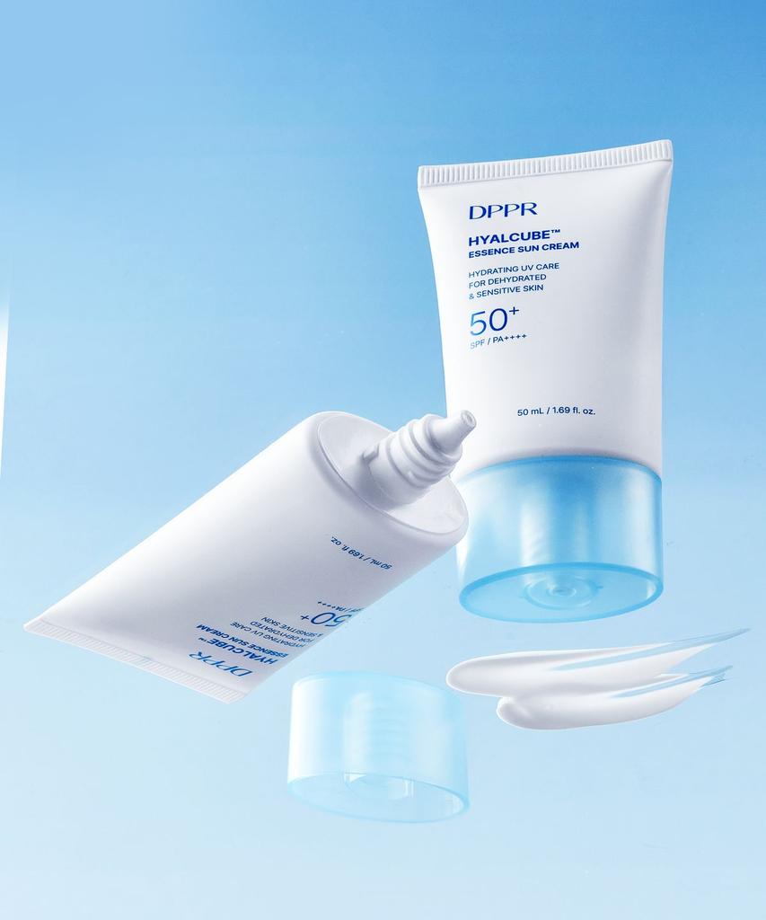 Hyaluronic Acid HyalCube Essence Sun Cream SPF50+ PA++++ 50ml (+Free Moisturizing Cream 30ml)