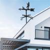 Vane de Vânt din Fier Funcționale Decor Exterior pentru Grădină Cupolă Acoperiș Potrivite pentru Casă