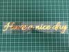 Sticker Shop Donperi Have a nice day Waterproof Funny Cutting Sticker Helmet Compatible Curved
