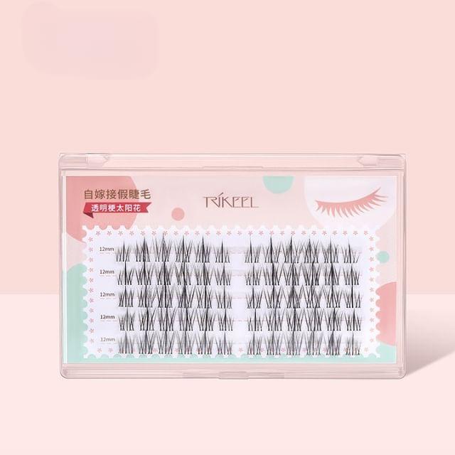 

Charyeina - Individual Cluster False Eyelashes Black - One Size
