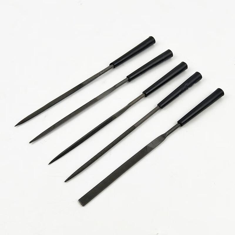 Plastic Handle Assorted Steel File Set