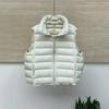 Light Down Cotton Vest Women's Short New Stand-up Collar Casual Vest, Ribs Vest Jacket