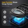 Electronic Grip Meter Sports Testing Grip Strength Meter Hand Exercise Tester Dynamometer  Black