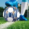 1PC FC Porto Club Size 5 Soccer Ball PrahaIndoor Soccer Ball Colorful All Ages Machine Stitched PVC Competition Ready Durable High-Bounce