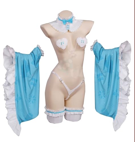 

Pupubanbanya Ichinose Asuna Cosplay Costume (Lavender) Christmas Halloween Costume, Women s, Size M