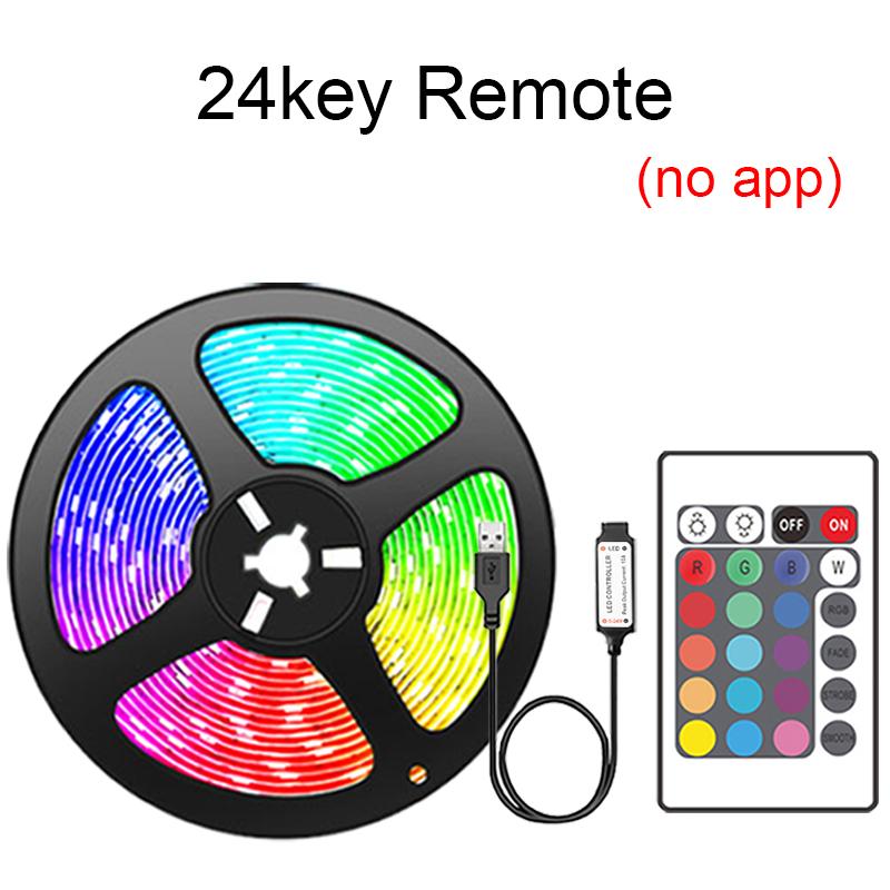 

RGB светодиодные лампы для телевизоров Светодиодные ленты для телевизоров RGB светодиодные ленты Гибкая лента для подсветки телевизоров Комната для игровой вечеринки Украшения 0.5m