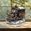 2D Snow House Desktop Decoration Ornaments Home Bedside Ornaments