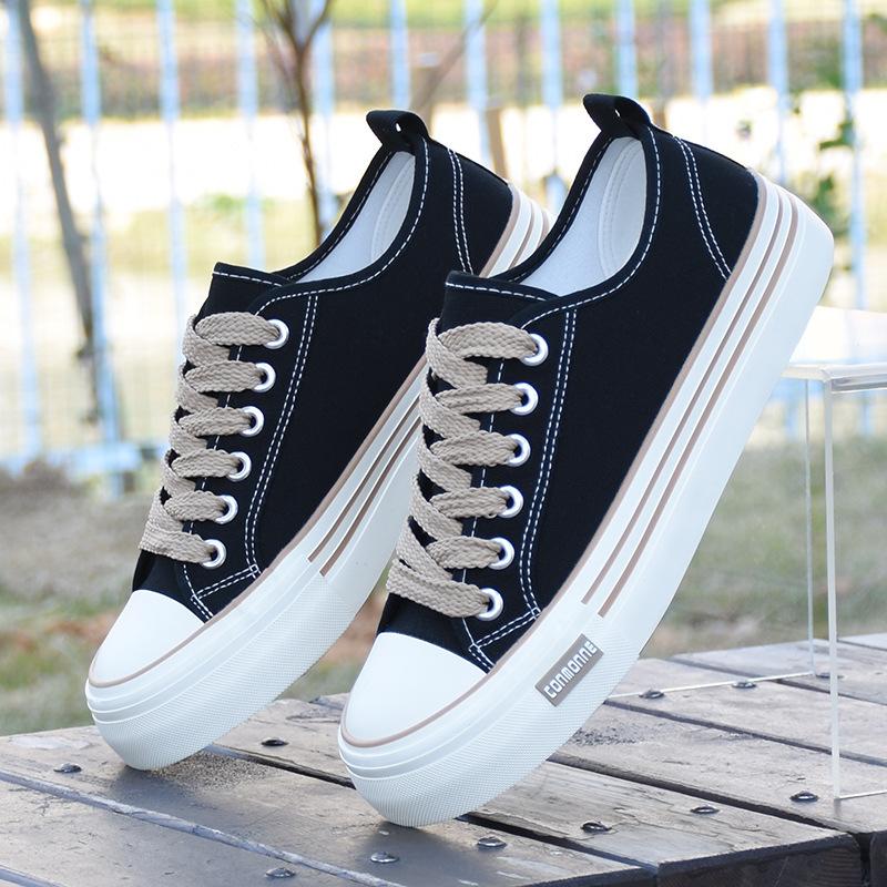 

Canvas shoes men s new autumn breathable men s shoes casual board shoes trend versatile couple shoes women s single shoes 35