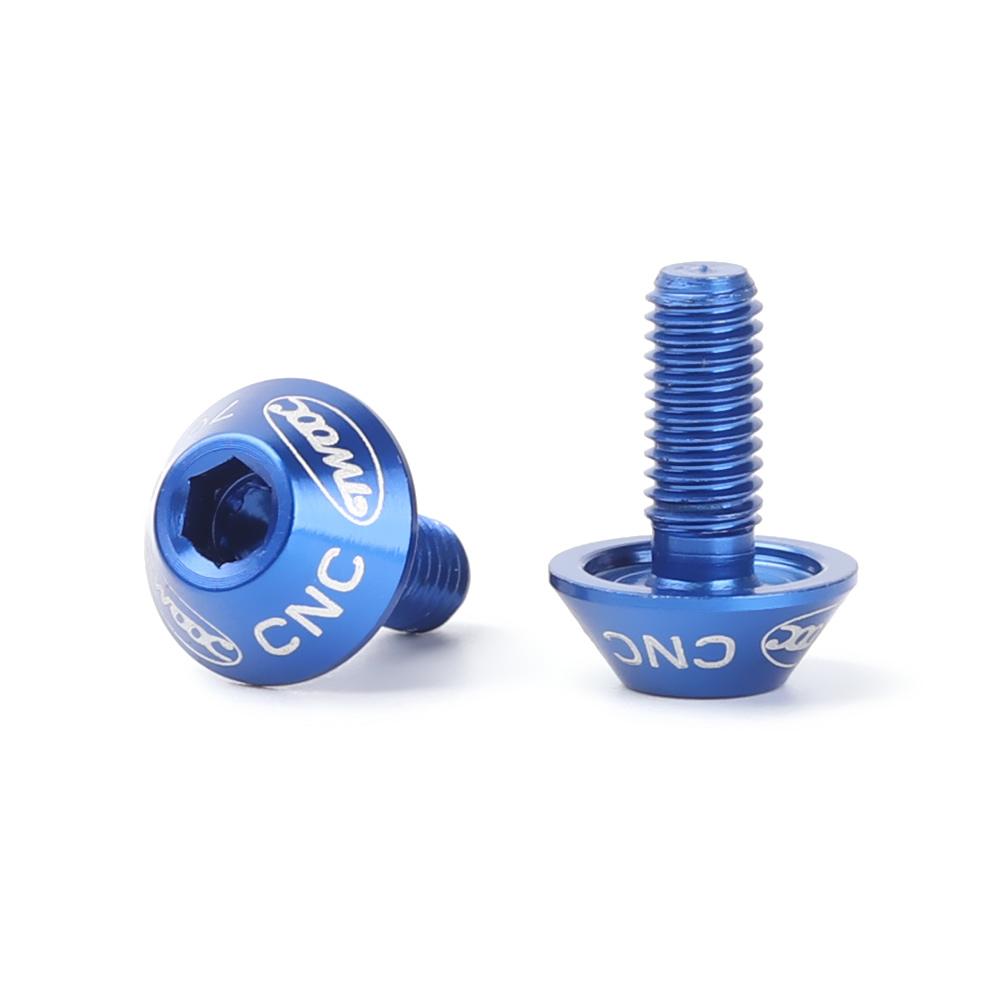 2pcs Mountain Bike Aluminum Alloy Bicycle Water Bottle Bolts Stainless Steel Screw Cage Holder Screw