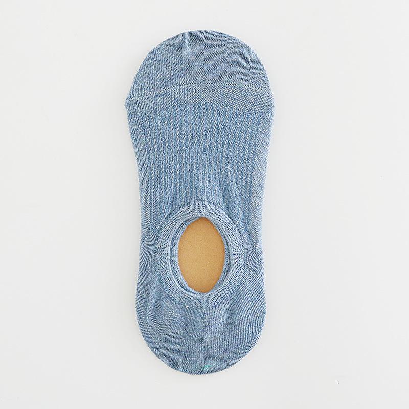 Spring/Summer Japanese Anti-Slip Cotton Invisible Women's Socks - Solid Candy Colors, Low-Cut, Casual.