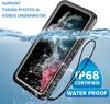 For Samsung S26 S25 Edge S23 Plus S24 Ultra S20 S21 FE Underwater IP68 Waterproof Case Shockproof PC+TPU Bumper Screen Protector