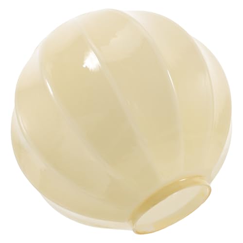 POPETPOP Retro Glas Lampenschirm, Ersatz für Pendelleuchtenschirm, Kerzenleuchter Schirm, Nur Pendelleuchtenschirm, Hängeleuchtenschirm, Beleuchtungskörper Kugel