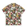 Herren Hawaii Tiger Strandhemd Mode Tierhemd Party Urlaub Kurzarm Freizeithemd