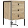 Nightstand Sonoma Oak 42 X 41 X 61 Cm Engineered Wood