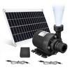Bomba de Água Solar 50W 800L/H DC12V Bomba de Fonte de Água Solar Baixo Ruído para Jardim Família Fonte de Água