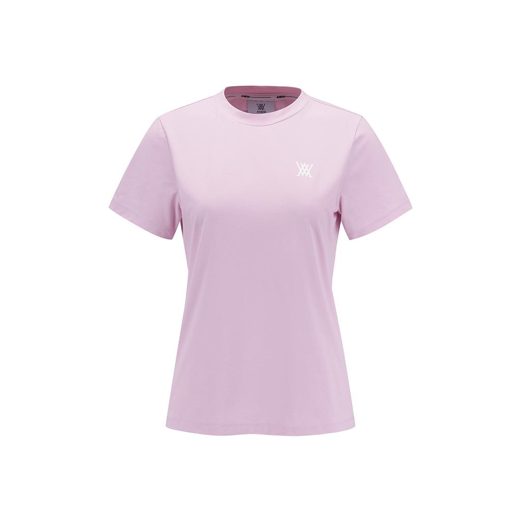 ANEW GOLF Women Sm Essential Round Short T-Shirt_Pi