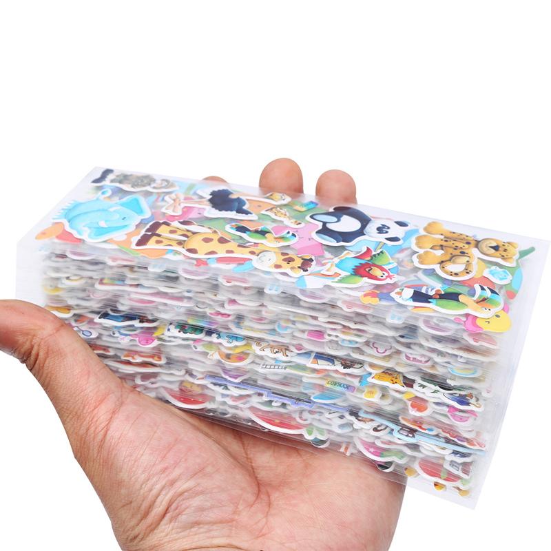 25/40/50 Sheets Clipbook Stickers Handmade DIY Diary Book Decorative over Three Years Old Children Gifts for Boys Girls TMZ