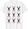 NEW LIMITED! Funny Ugly Christmas Top Deer Hunter Santa Tee - MADE IN USA