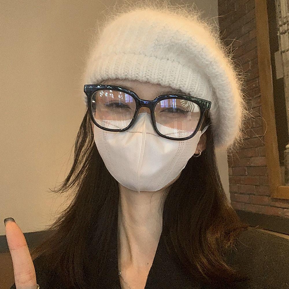 Knitted Winter Hats Thicken Painter Hat Soft Cap for Women Girls