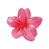 Independently Packaged Beach Vacation Egg Flower Claw Clip Hair Accessory Colorful Flower Hair Claw Plate Hair Ponytail Top Clip