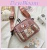 Nylon Fashion Female Crossbody Bag With Zipper Pockets For Daily Casual Use