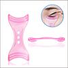 3 in 1 Mascara Shield Guard Eyelash Comb Applicator Guide Card Makeup Tool