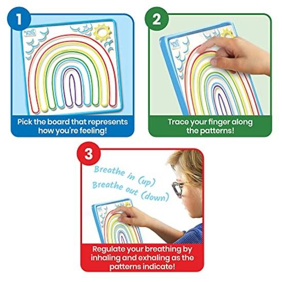 Learning Resources Tracing Relaxing Maze Set Emotional Control SEL Relaxation Goods Toy 93247 Authentic Product
