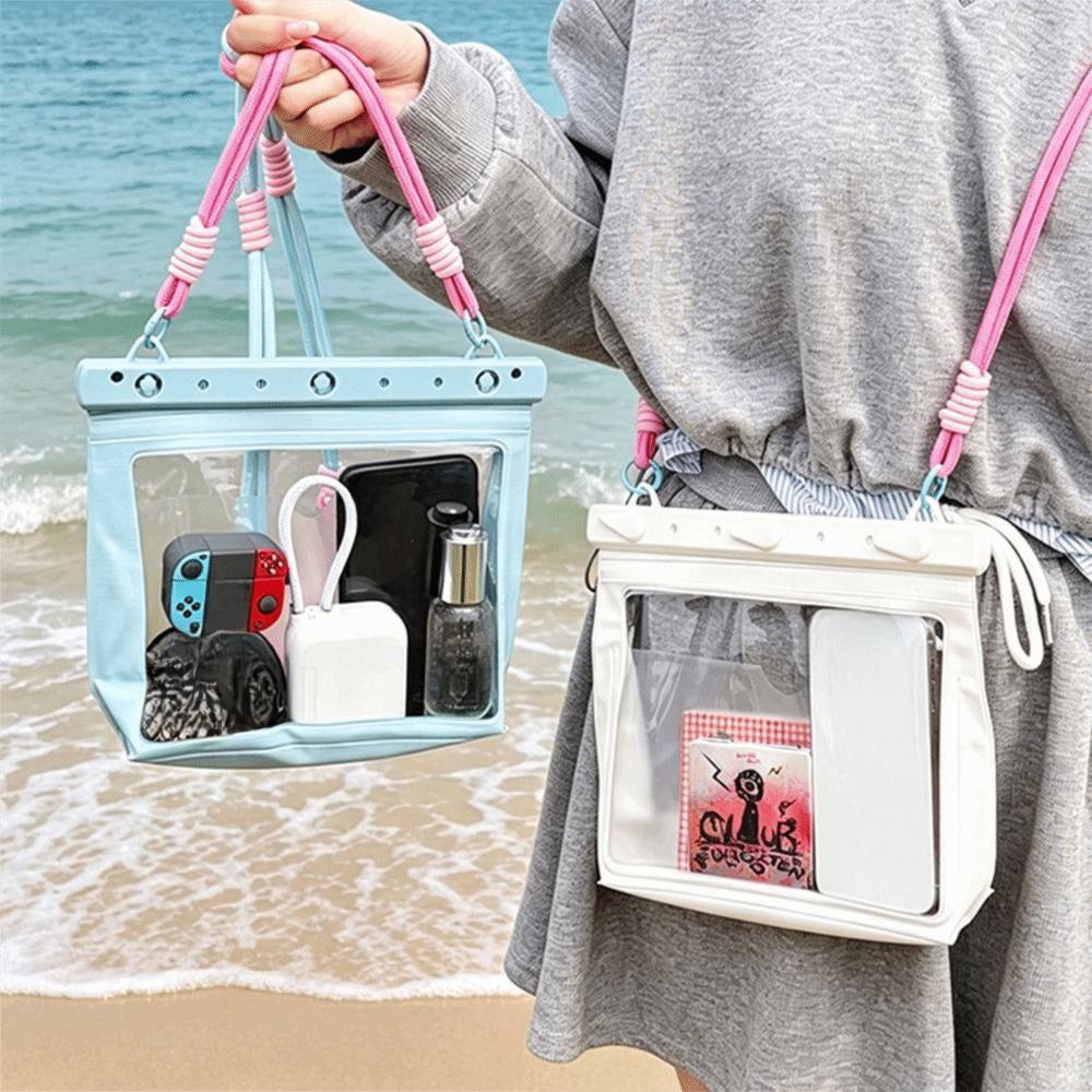 Adjustable Strap Waterproof Phone Bag Transparent Clear Swim Phone Cover Swimming