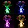 Battery Operated 10leds RGB Led Submersible Lights Underwater Night Lamp Garden Swimming Pool Lights for Wedding Party Vase Bowl