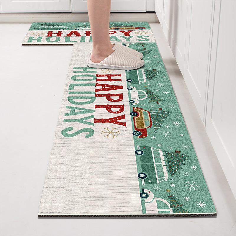 Kitchen Floor Mat Long Strip Floor Mat Carpet Bedside Carpet Bathroom Door Mat Floor Mat