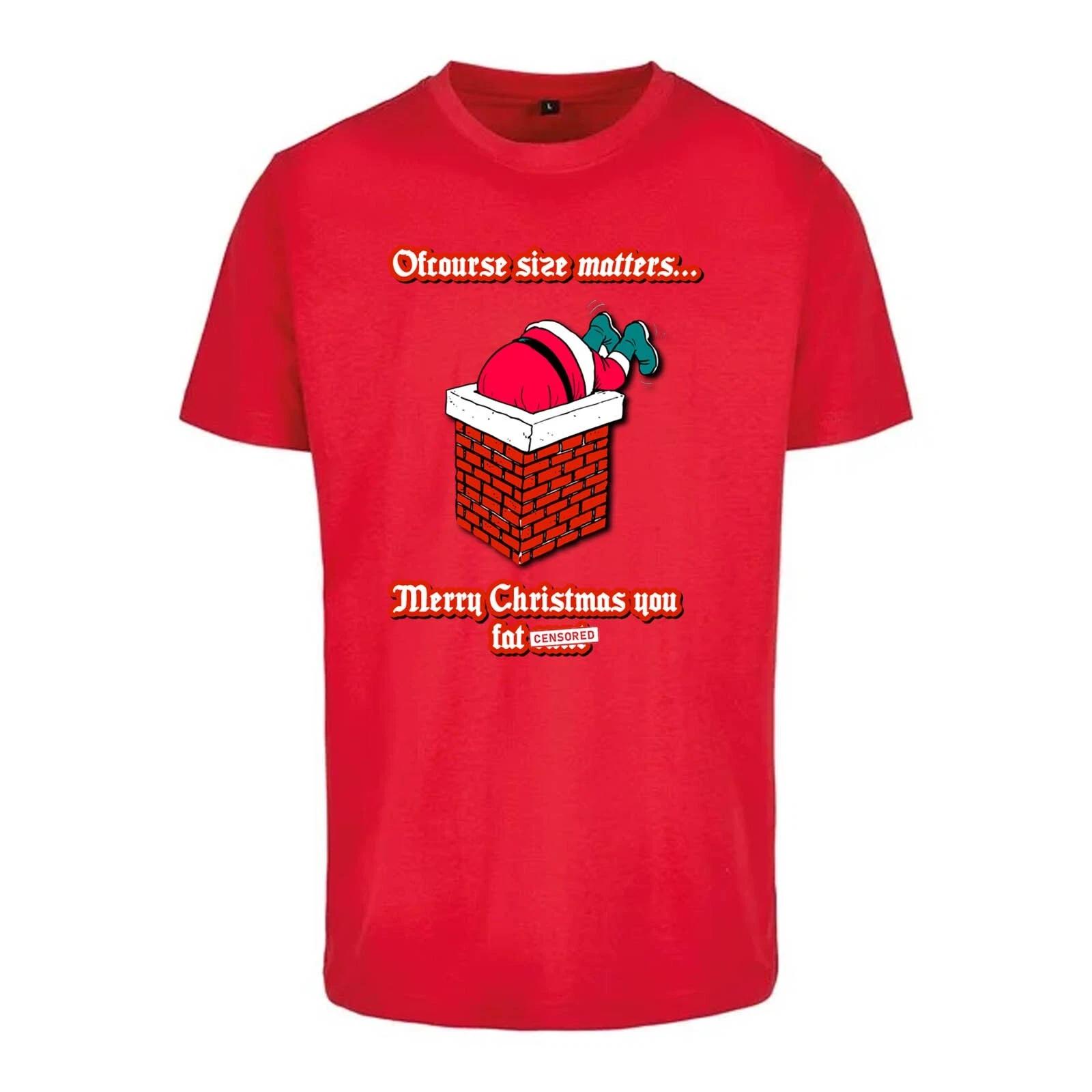

Unisex Slim Fit T-Shirt- Of course size matters...-Novelty Secret Santa Gift 4XL