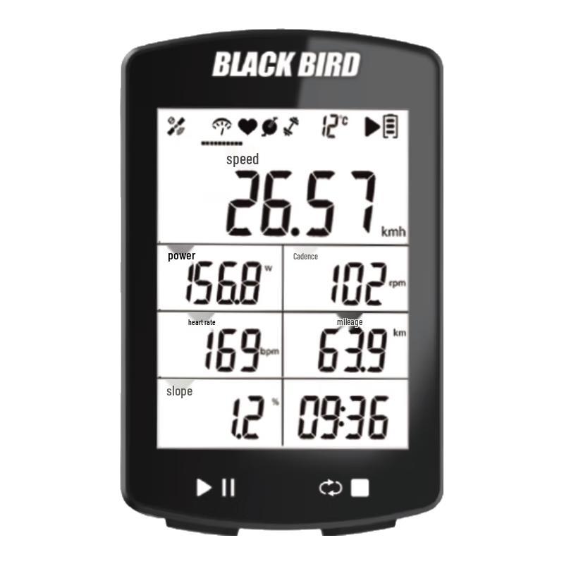 Беспроводной GPS-велокомпьютер Blackbird BB20
