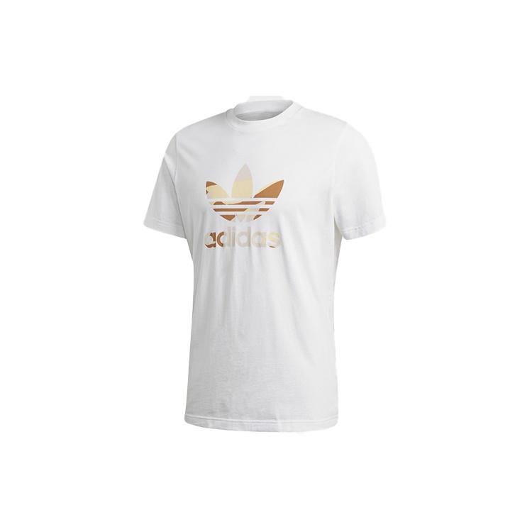 adidas Camouflage Trefoil Tee  White  Men s ED6960 XL