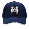 Realistic Plush Goat Toy Home Decor Gift Hip Hop hat Fashion Outdoor Sports Sandwich Baseball Cap