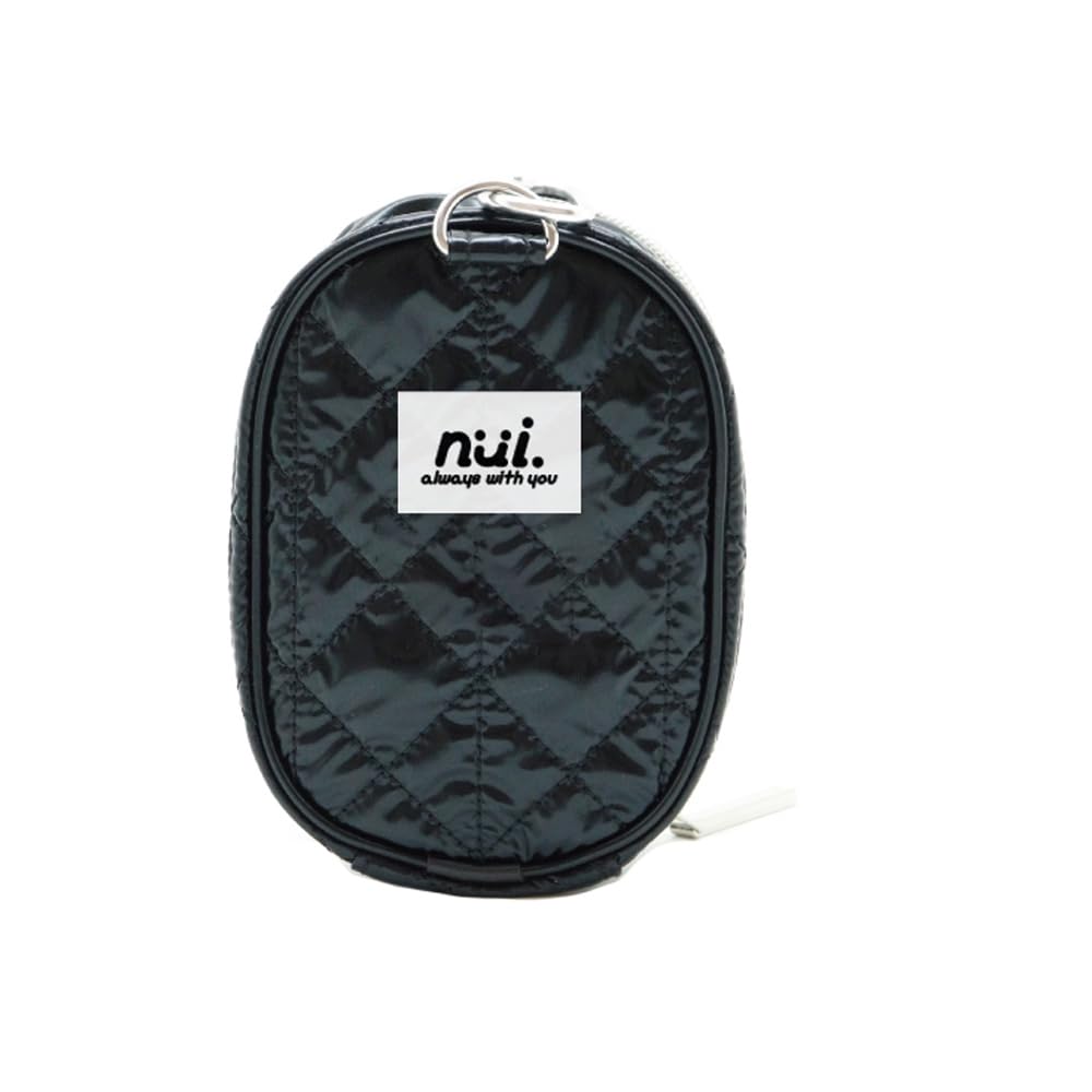 CONC CO525 Quilted Stuffed Black nui. Pouch,