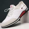 Men's Casual Shoes Soft Soled Sneakers Business Leather Shoes New Men Fashion Lightweight Flats Comfortable Non Slip Sports Shoe