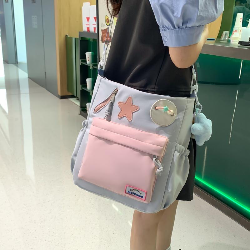 Сумка через плечо женская сумка большой вместимости сумка для школьников сумка — фото 3