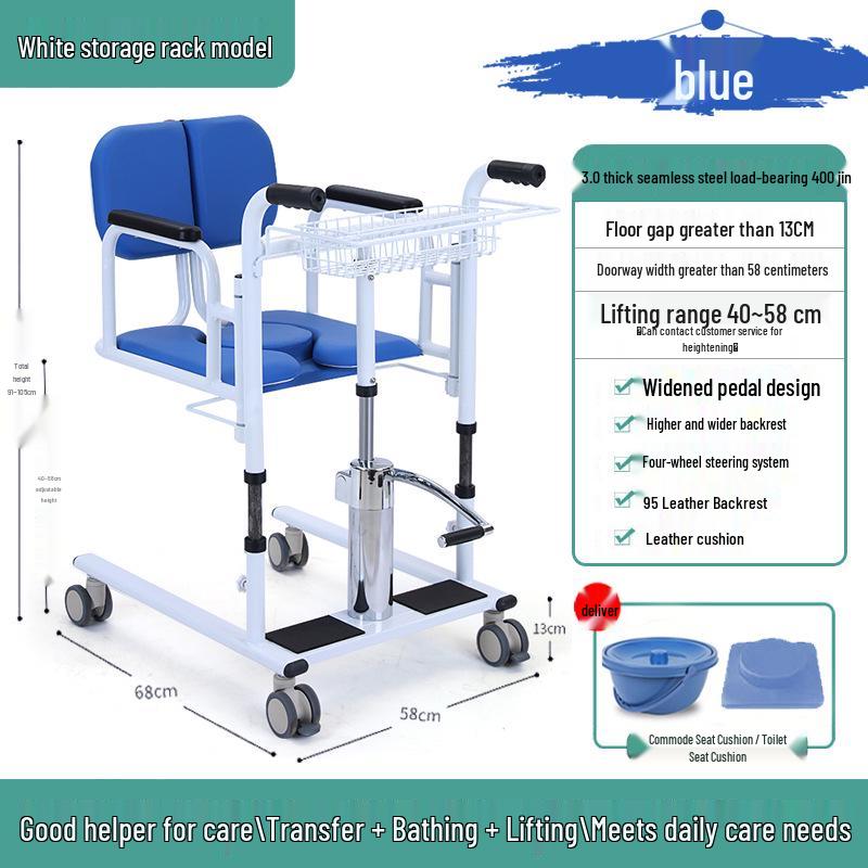 Home Use Hydraulic Lift for Elderly and Bedridden Patient Transfer