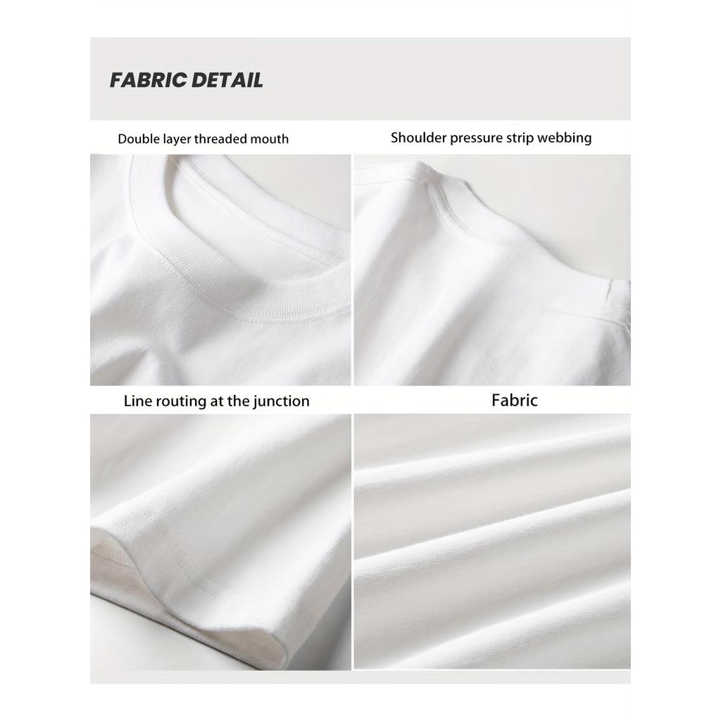 Men's 100% Cotton Vintage Motorcycle Graphic T-Shirt - Casual Short Sleeve Round Neck Summer Top with Retro Tattoo Biker Design