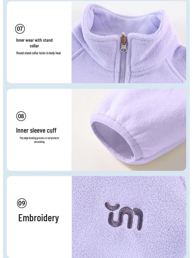 Dětská střední/velká kreslená větrovka Minecraft: 3v1 podzimní/zimní softshellová bunda