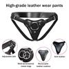 Strap On Dildo Harness Sex for , High-quality Wearable Leather Pants Men Pegging Dildo, Adjustable Belt Multiple Sizes Rings