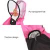 FourSeason Pet Raincoats Outdoor Windproof Raincoats Waterproof Rainsuit for Dog