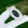 Natural Solar Moss Agate Gemstone Jewelry 925 Sterling Silver Pendant For Women
