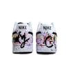 Nike Court Vision 1 Pelle Sintetica Disegnato a Mano Graffiti Leggero E Traspirante Scarpe da Skateboard Basse Unisex DH2987- 101(team1613)
