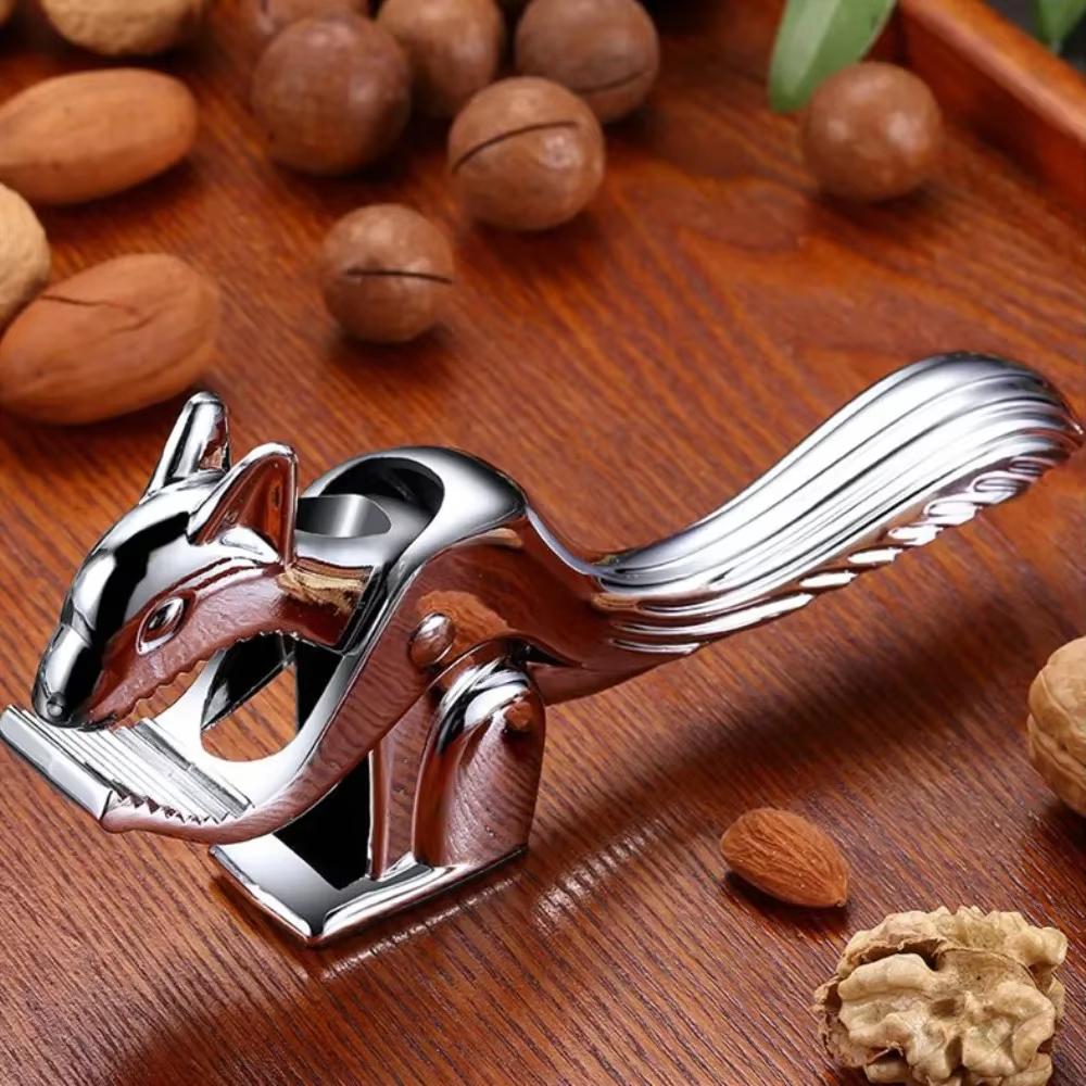 Hazelnut Walnut Pliers Squirrel Shape Almond Nut Pecan Nuts Nutcracker Nut Opener Sheller Kitchen Tool Sheller Clip Clamp Plier