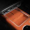 Car Wireless Silicone Padding Water Cup Holder Storage Box Anti Slip Pad For Li Lixiang L7 L8 L9   2024 Accessories