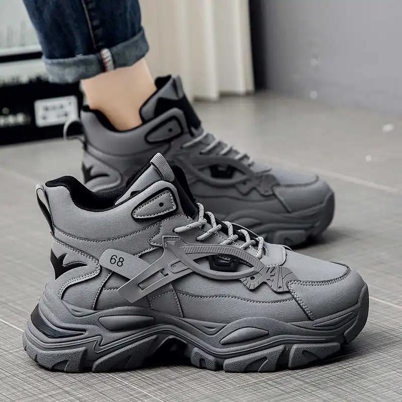 Fashion Legitimate Leather With Holes Sneakers 49 Size Husband Basketball Skate Shoes For Men Boots Size 33 Sport Teni Unusual