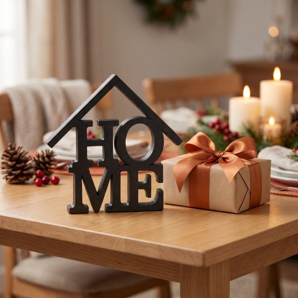 House-Shaped Housewarming Gift 3D Printed Home Decor Creative Desktop Decoration Living Room