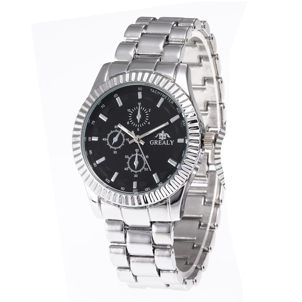 Women Watches Fashion Casual Gold Women Quartz Watch Ladies Dress Wristwatch Relogio Feminino Three Eyes Decorate Men Watch Gift