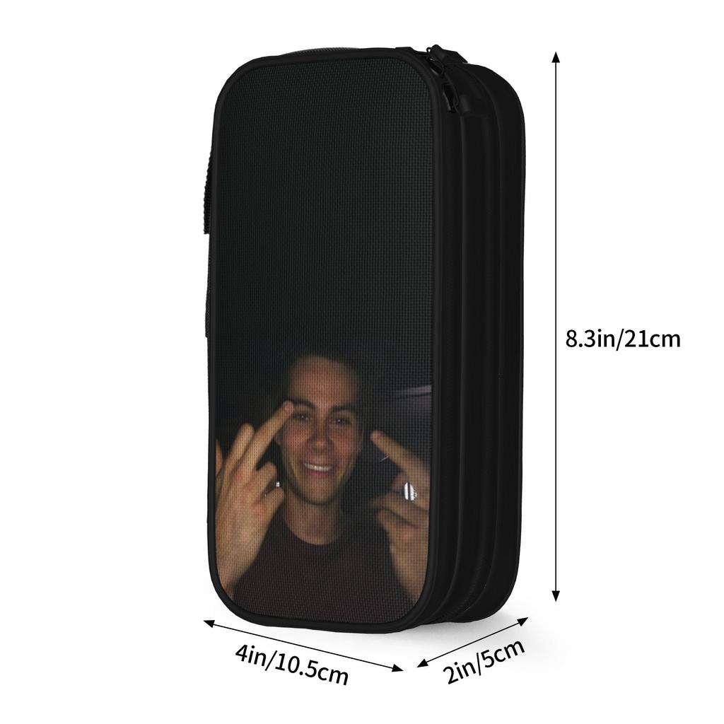 Edwards Cullen Merch Pen Box Roomy-capacity For School Pencil Carrier Suprise Gift Suitable for All Ages Made with Attention To Detail